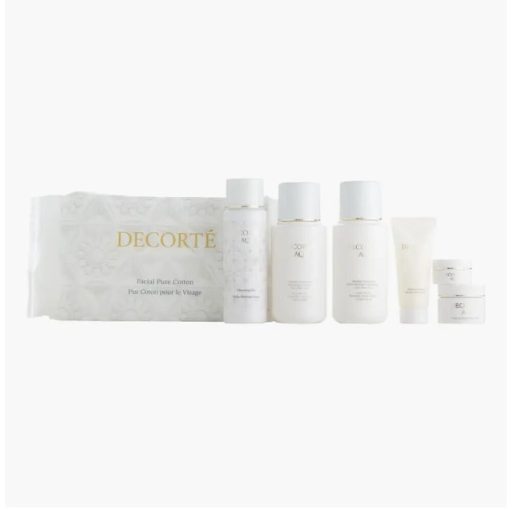 DECORTE Skincare Set-Cleansing,Lotion,Emulsion,Eye,Balm,Cream&Pads-7pc-BOXED-NEW - Picture 10 of 16
